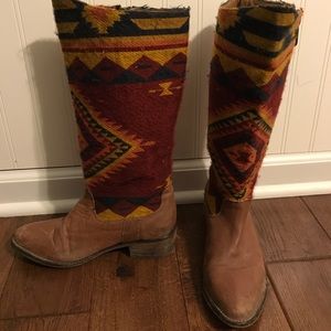 Western style boots